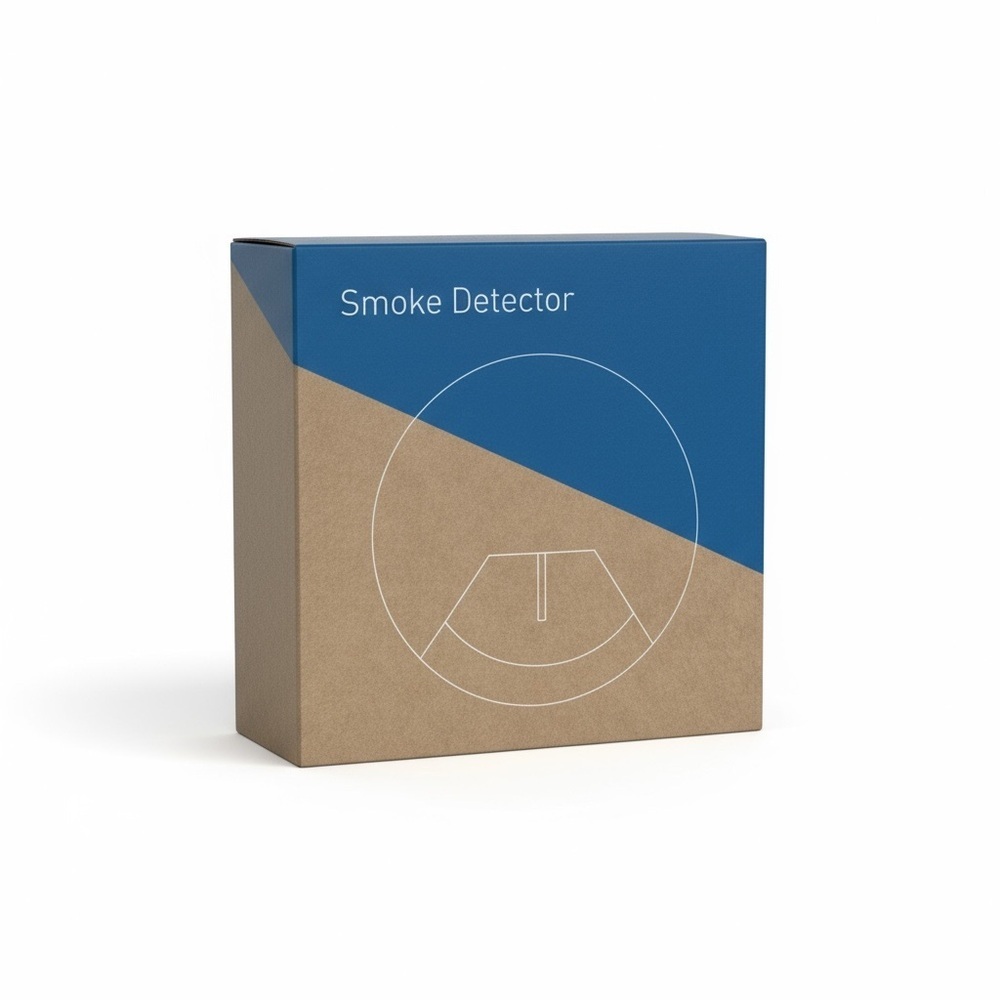new Simplisafe ✈︎ Home Security Smoke Detector ✈︎ Alarm System Component  ✈︎